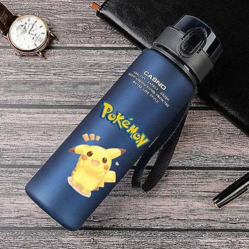 Pkm.store Sommer-Sport Und Trinkflasche Mit Pokemon Pikachu Motiv