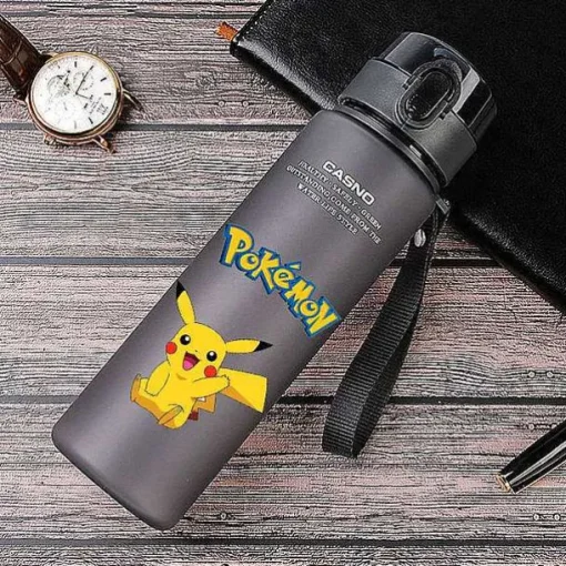 Pkm.store Sommer-Sport Und Trinkflasche Mit Pokemon Pikachu Motiv