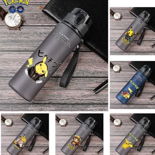Pkm.store Sommer-Sport Und Trinkflasche Mit Pokemon Pikachu Motiv