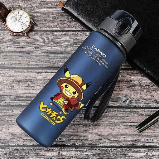 Pkm.store Sommer-Sport Und Trinkflasche Mit Pokemon Pikachu Motiv