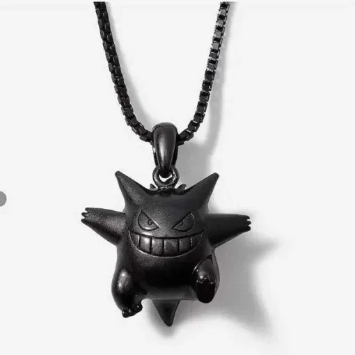 Pkm.store Sonstiges Merchandise-Stylishe Pokemon Halsketten In Gold Oder Silber