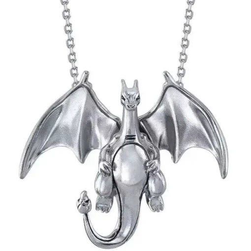 Pkm.store Sonstiges Merchandise-Stylishe Pokemon Halsketten In Gold Oder Silber