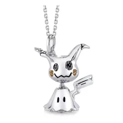 Pkm.store Sonstiges Merchandise-Stylishe Pokemon Halsketten In Gold Oder Silber