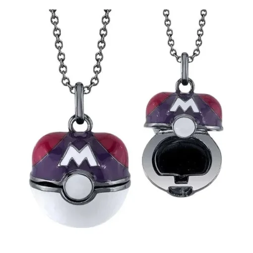 Pkm.store Sonstiges Merchandise-Stylishe Pokemon Halsketten In Gold Oder Silber