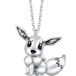 Pkm.store Sonstiges Merchandise-Stylishe Pokemon Halsketten In Gold Oder Silber