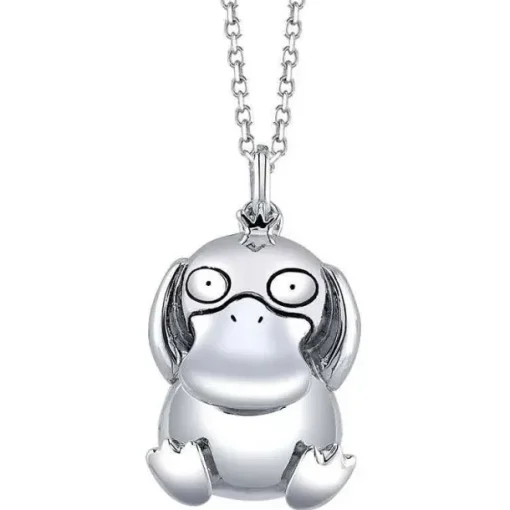 Pkm.store Sonstiges Merchandise-Stylishe Pokemon Halsketten In Gold Oder Silber