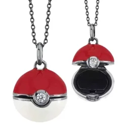 Pkm.store Sonstiges Merchandise-Stylishe Pokemon Halsketten In Gold Oder Silber
