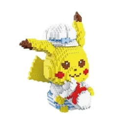 Pkm.store Pokemon Bausteine-Suse Pikachu Baustein Figuren (6 Motive Zur Auswahl)