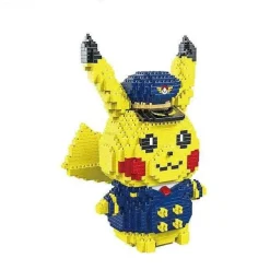 Pkm.store Pokemon Bausteine-Suse Pikachu Baustein Figuren (6 Motive Zur Auswahl)