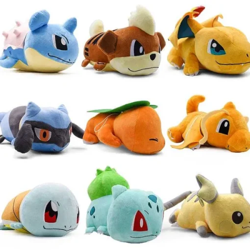 Pkm.store Pokemon Kuscheltiere-Suser Riolu, Fukano Oder Glurak Stoff Pokemon Charizard Pluschtier
