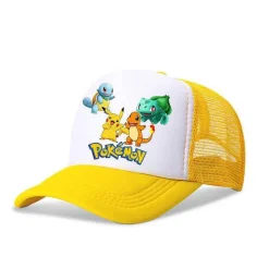 Pkm.store Sommer-Tolle Pokemon Pikachu Sommer Baseball Caps Mützen Fur Kinder
