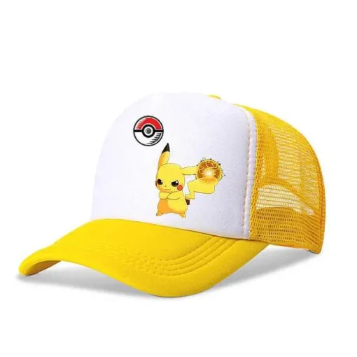 Pkm.store Sommer-Tolle Pokemon Pikachu Sommer Baseball Caps Mützen Fur Kinder