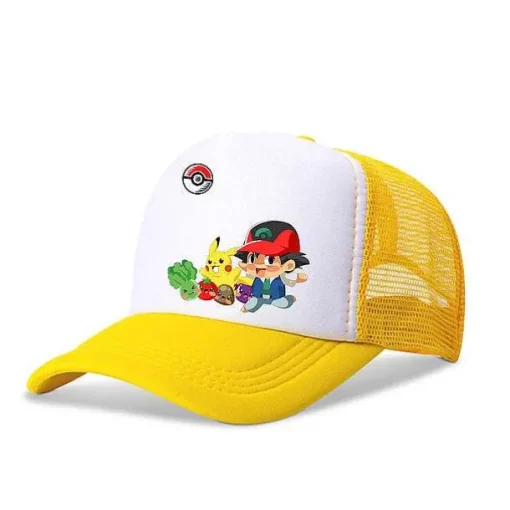 Pkm.store Sommer-Tolle Pokemon Pikachu Sommer Baseball Caps Mützen Fur Kinder
