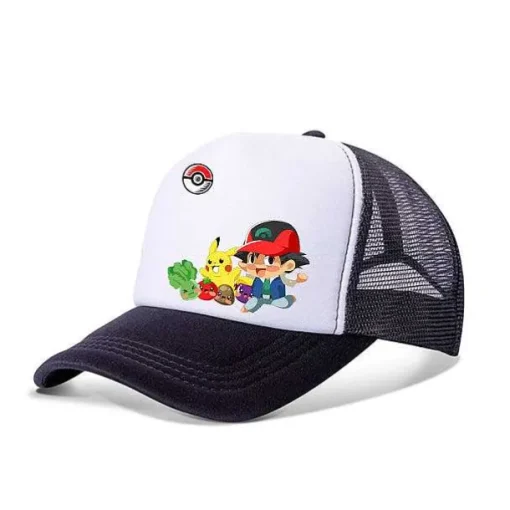 Pkm.store Sommer-Tolle Pokemon Pikachu Sommer Baseball Caps Mützen Fur Kinder
