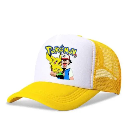 Pkm.store Sommer-Tolle Pokemon Pikachu Sommer Baseball Caps Mützen Fur Kinder