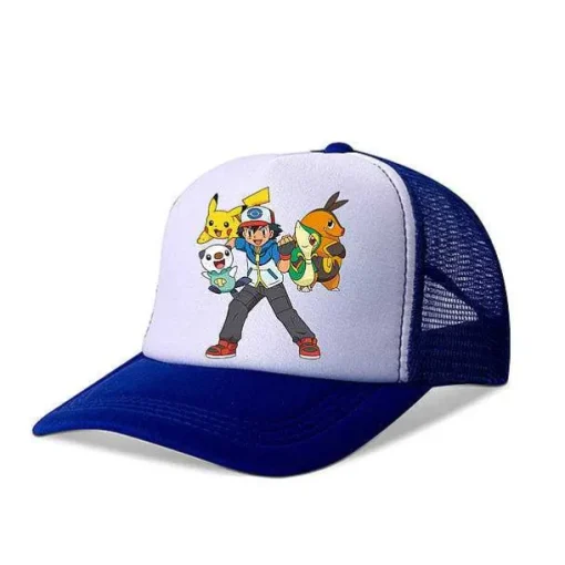 Pkm.store Sommer-Tolle Pokemon Pikachu Sommer Baseball Caps Mützen Fur Kinder
