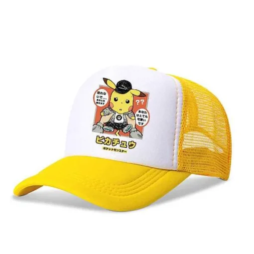 Pkm.store Sommer-Tolle Pokemon Pikachu Sommer Baseball Caps Mützen Fur Kinder