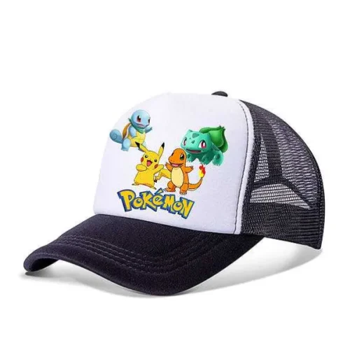 Pkm.store Sommer-Tolle Pokemon Pikachu Sommer Baseball Caps Mützen Fur Kinder