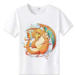 Pkm.store Sommer-T-Shirt Pokemon In Vielen Unterschiedlichen Motiven Und Grosen Erhaltlich