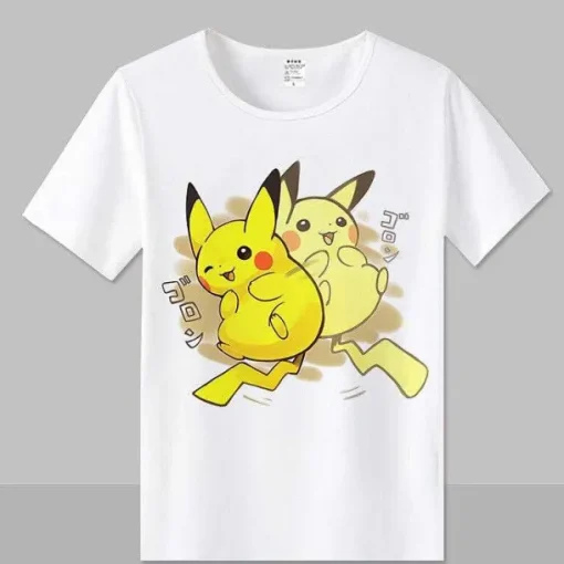 Pkm.store Sommer-T-Shirt Pokemon In Vielen Unterschiedlichen Motiven Und Grosen Erhaltlich