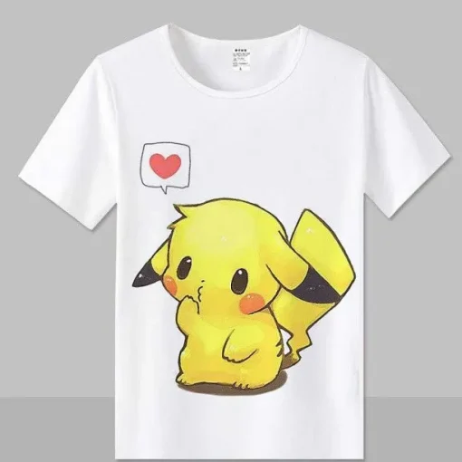 Pkm.store Sommer-T-Shirt Pokemon In Vielen Unterschiedlichen Motiven Und Grosen Erhaltlich