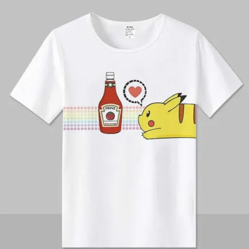 Pkm.store Sommer-T-Shirt Pokemon In Vielen Unterschiedlichen Motiven Und Grosen Erhaltlich
