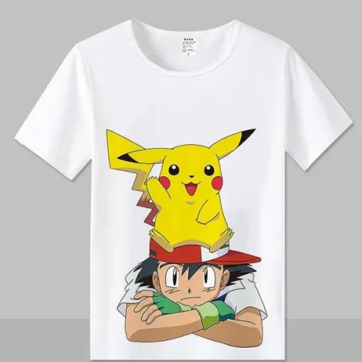 Pkm.store Sommer-T-Shirt Pokemon In Vielen Unterschiedlichen Motiven Und Grosen Erhaltlich