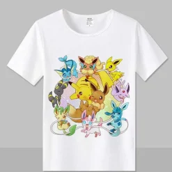 Pkm.store Sommer-T-Shirt Pokemon In Vielen Unterschiedlichen Motiven Und Grosen Erhaltlich