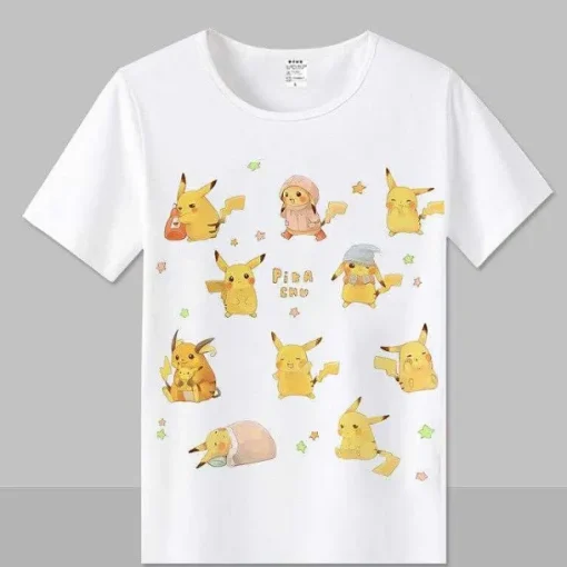 Pkm.store Sommer-T-Shirt Pokemon In Vielen Unterschiedlichen Motiven Und Grosen Erhaltlich