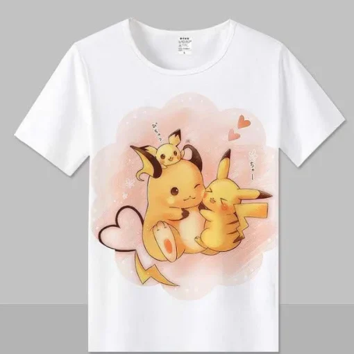 Pkm.store Sommer-T-Shirt Pokemon In Vielen Unterschiedlichen Motiven Und Grosen Erhaltlich
