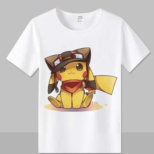 Pkm.store Sommer-T-Shirt Pokemon In Vielen Unterschiedlichen Motiven Und Grosen Erhaltlich