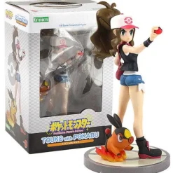 Pkm.store Pokemon Figuren-Tsutarja Touko Mit Floink Pokabu Figur - Ca. 18Cm