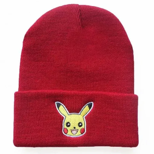 Pkm.store Herbst & Winter-Unisex Pokemon Wollmutze In Vielen Motiven