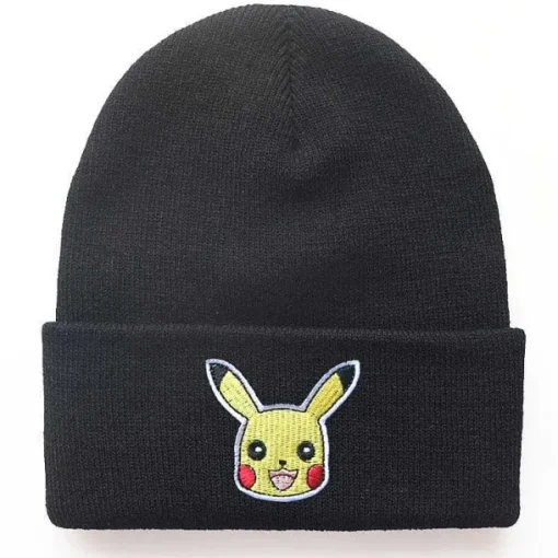 Pkm.store Herbst & Winter-Unisex Pokemon Wollmutze In Vielen Motiven