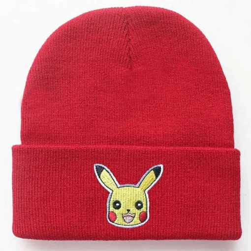 Pkm.store Herbst & Winter-Unisex Pokemon Wollmutze In Vielen Motiven