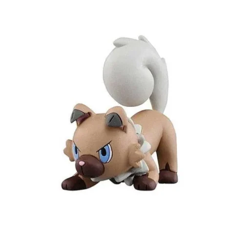 Pkm.store Pokemon Figuren-Wuffels Rockruff Lycanroc Evolution Figuren Pokemon (3 Motive Zur Wahl)