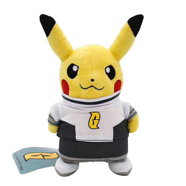 Pkm.store Pokemon Kuscheltiere-6X Pokemon Pikachu Cosplay Plusch (Ca. 20Cm) Team Rocket