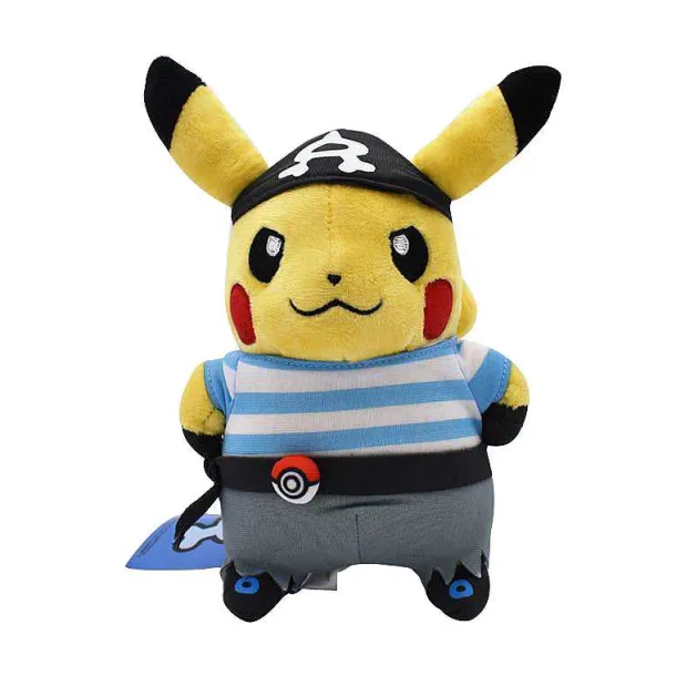 Pkm.store Pokemon Kuscheltiere-6X Pokemon Pikachu Cosplay Plusch (Ca. 20Cm) Team Rocket