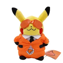 Pkm.store Pokemon Kuscheltiere-6X Pokemon Pikachu Cosplay Plusch (Ca. 20Cm) Team Rocket